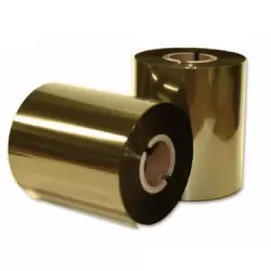Риббон Resin GOLD (Золото) 60мм х 300 м, ширина втулки 60мм, диаметр 25 мм